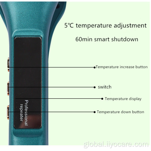 17 Speeds Temperature Splint Temperature Display Splint Negative Ion Curling Iron Manufactory